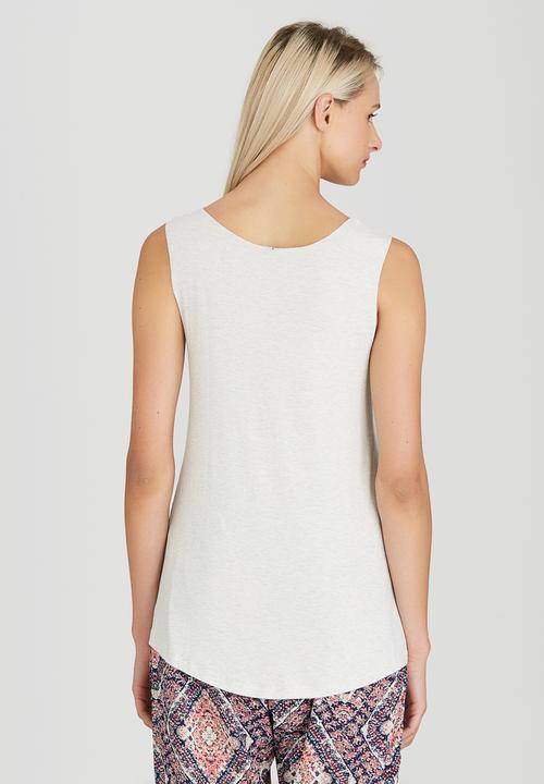 Slick - Emily Twisted Strap Cami Stone