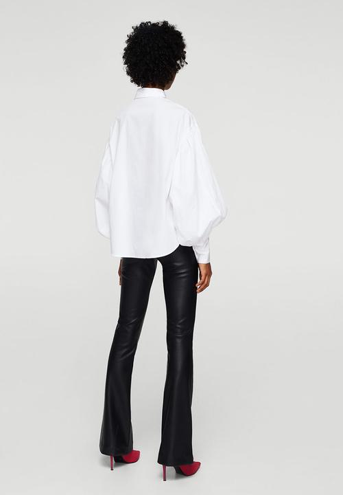 MANGO - Puffed Sleeves Shirt White