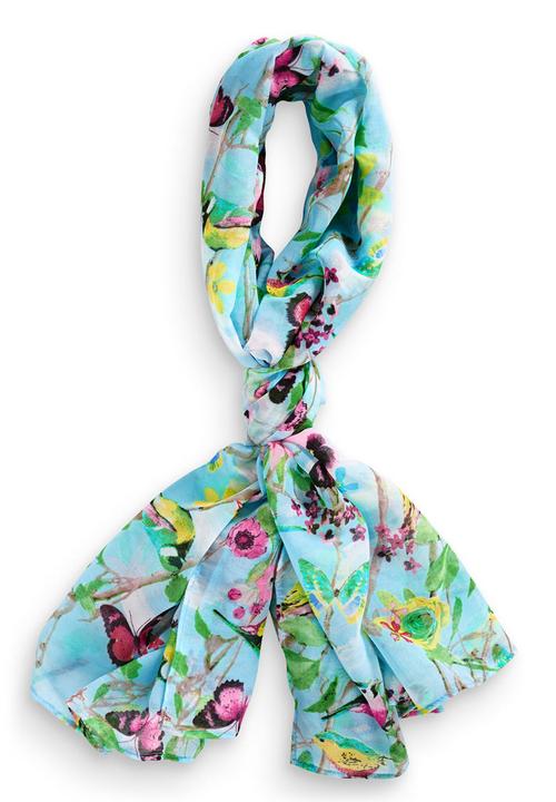 Next - Bird-print Scarf Multi-colour