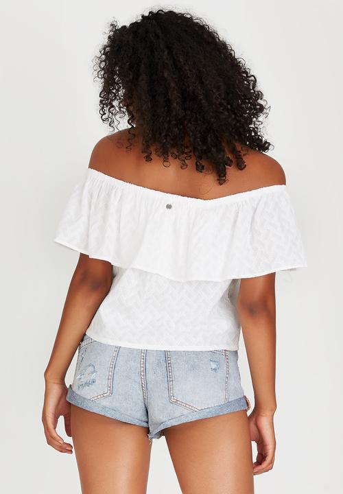 Billabong  - Anglaise Bonita Blouse White