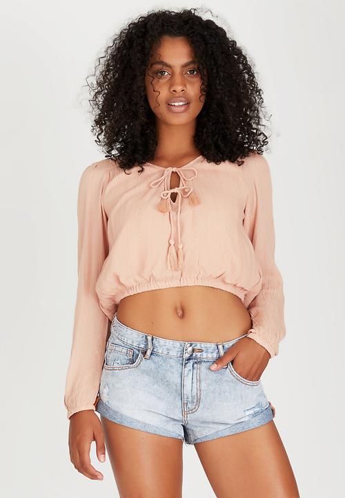 Billabong  - Gypsiana Top Pale Pink