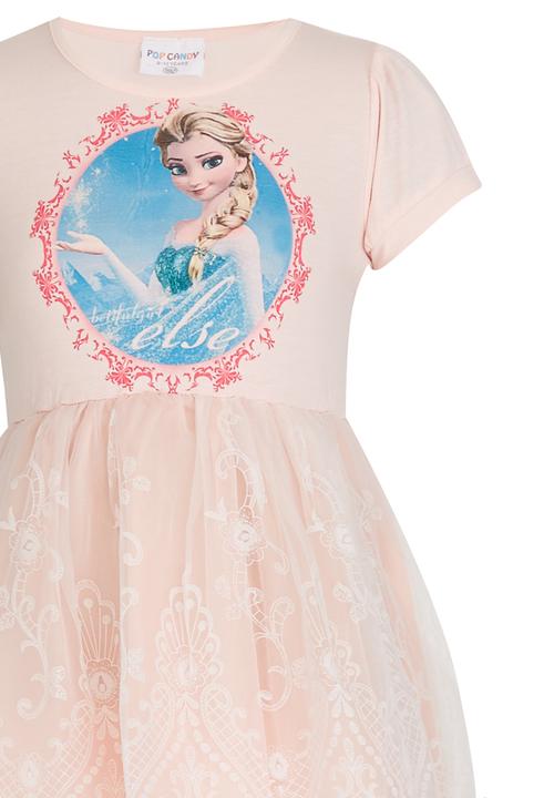 Pop Candy - Printed Dress Pale Pink