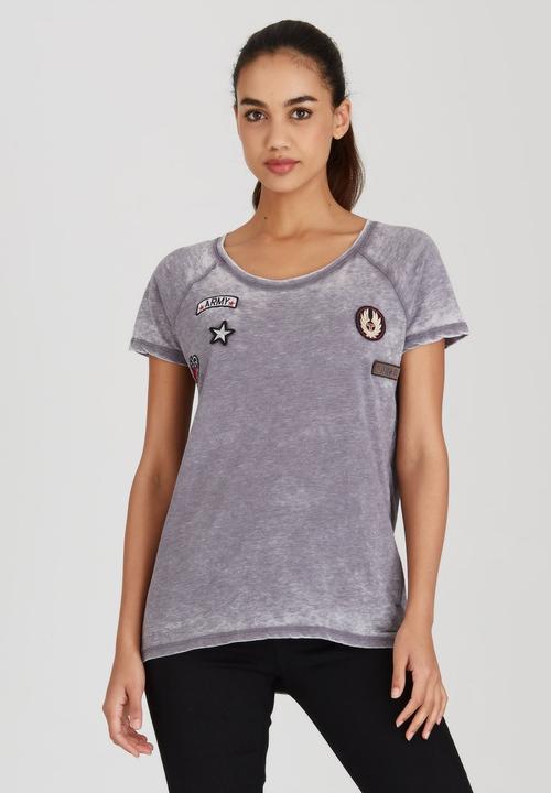 Brave Soul - Military Tee Mid Grey