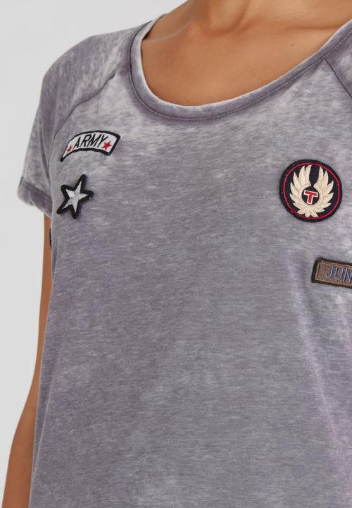 Brave Soul - Military Tee Mid Grey