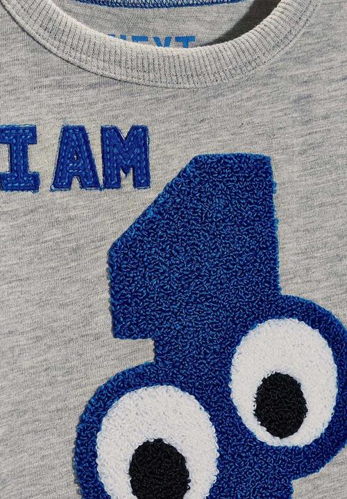 Next - I Am One T-Shirt Mid Grey