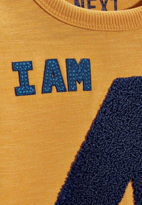 Next - I Am Four T-shirt Orange