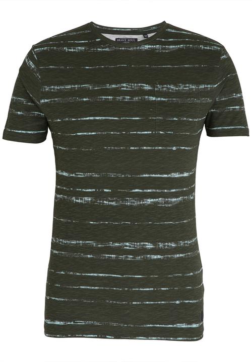 Brave Soul - Christo Tye Dye Tee Khaki Green