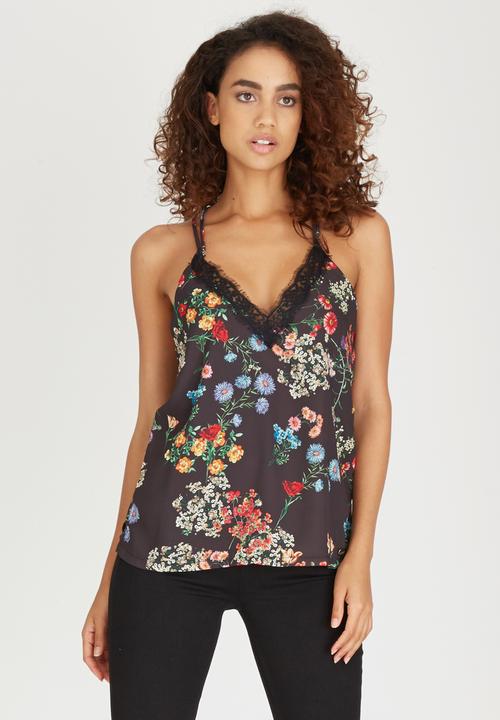 Sassoon - Printed Cami Black