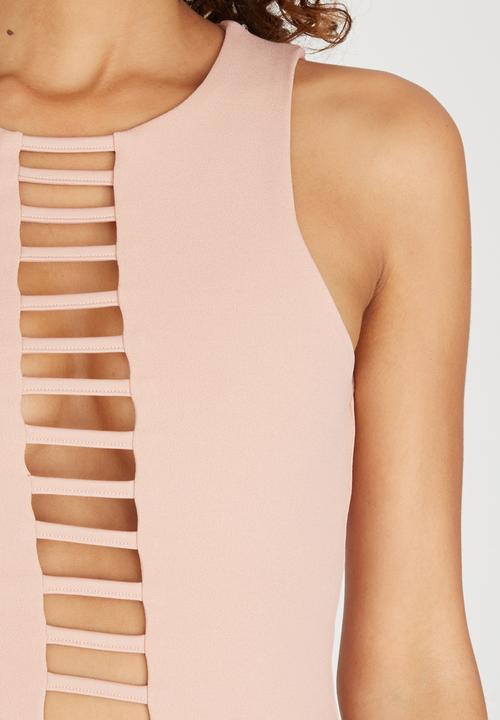SISSY BOY - Romance Bodysuit Pale Pink