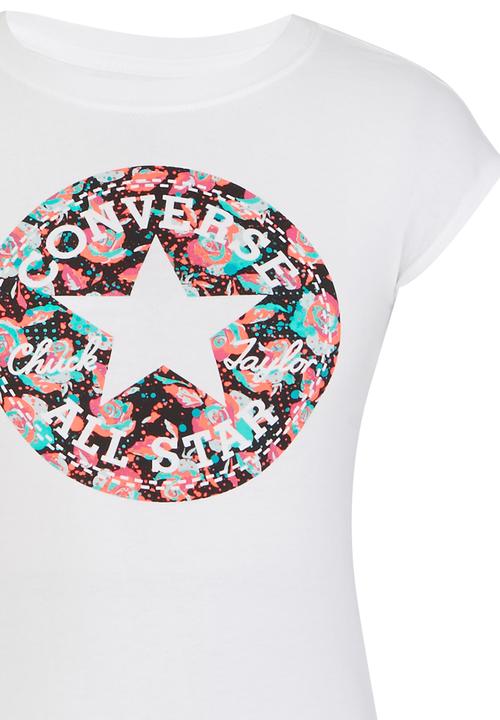 Converse - Dropped Shoulder Tee White