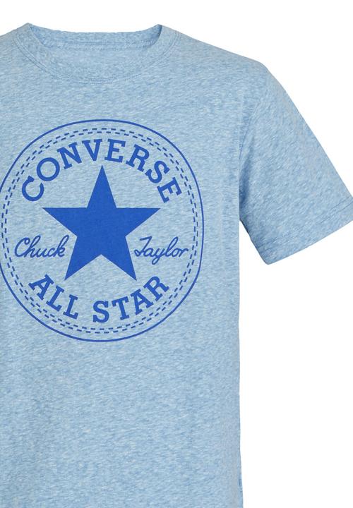 Converse - Show Yarn Chuck   Tee Blue