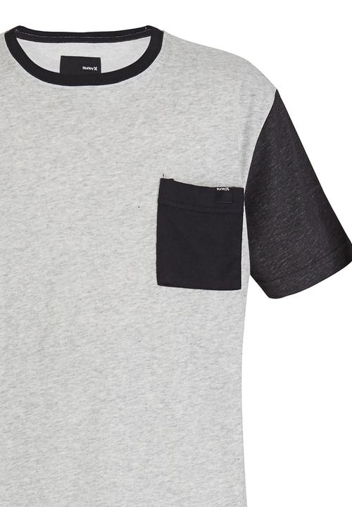 Hurley - Hurley -B- Ridged DF T-Shirt Grey