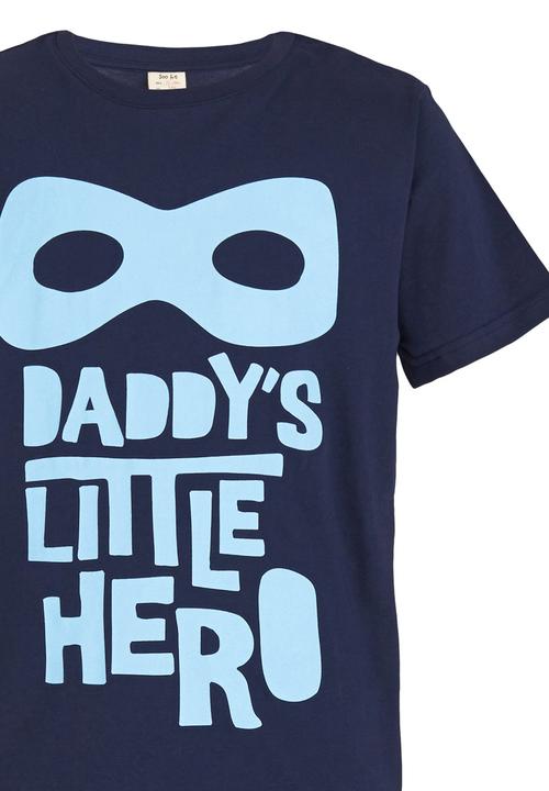 Soobe - Daddy`s Little Hero Tee Navy