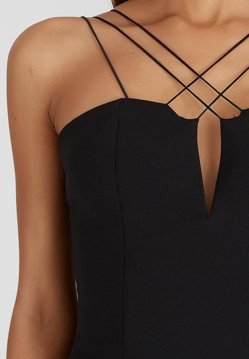 SISSY BOY - Sensational Strappy Top Black