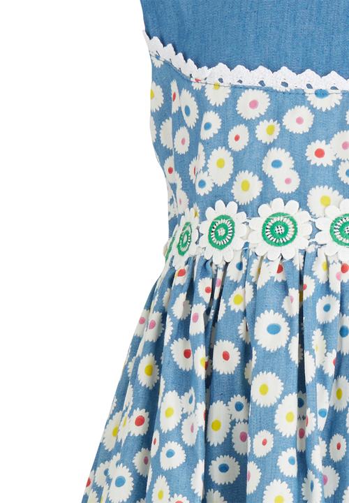 Pop Candy - Printed Summer Dress Multi-colour
