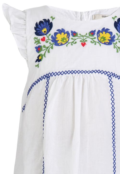 Soobe - Printed Girls Blouse  White
