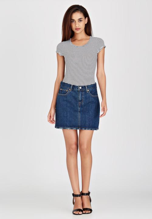 Levi’s® - Icon Denim Skirt Dark Blue
