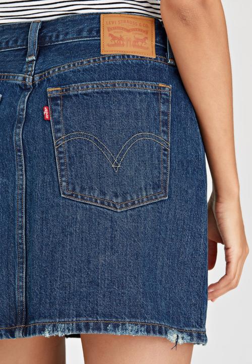 Levi’s® - Icon Denim Skirt Dark Blue