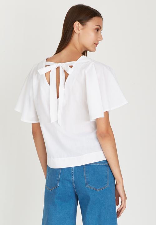 STYLE REPUBLIC - Blouse with Back Detail White