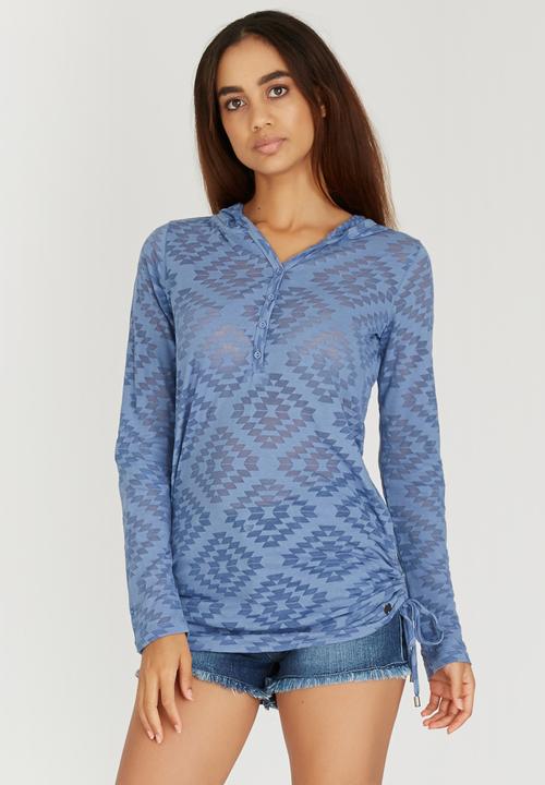 Rip Curl - Del Sol Burnout Longsleeve Tee Blue