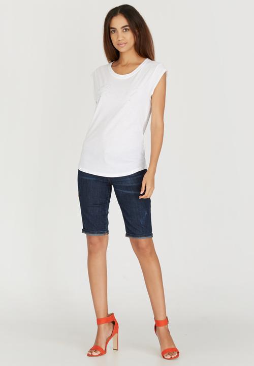 GUESS - Muscle Tank White