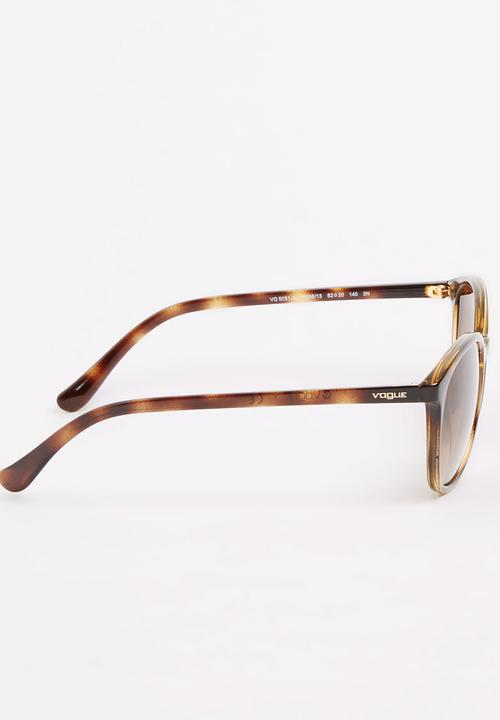 Vogue Eyewear - Vogue Cat-eye Sunglasses 52mm-Mid Brown
