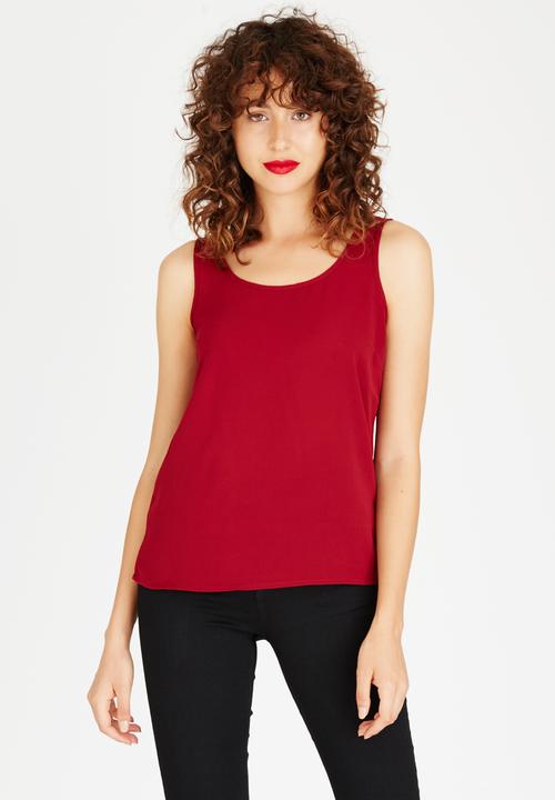 ONLY - Nova Sleeveless Top Red