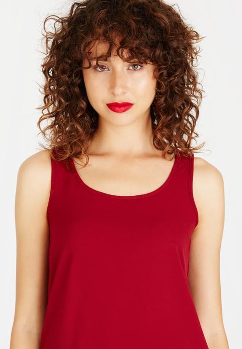 ONLY - Nova Sleeveless Top Red