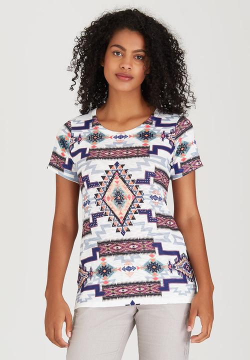 cath.nic - Crew Neck Abstract Design Top Multi-colour