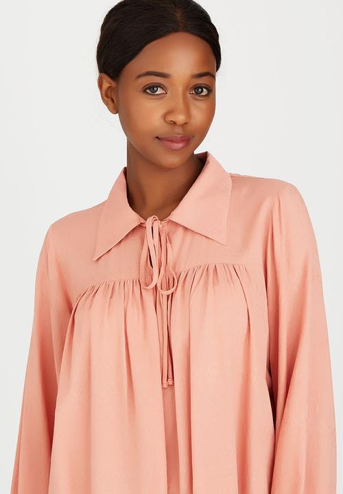 edit - Baby Doll Top Coral