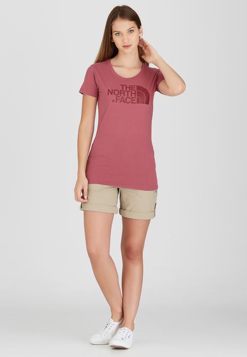 DNU - The North Face - Easy Tee Dark Red
