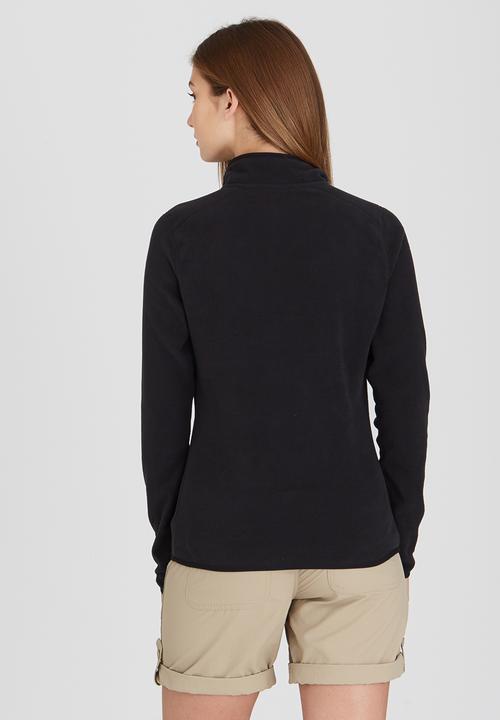 DNU - The North Face - 100 Glacier Zip Top Black