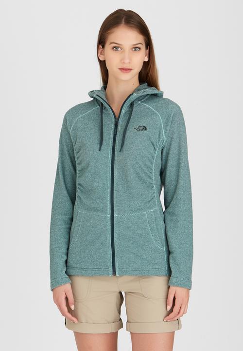 DNU - The North Face - Mezzaluna Zip Hoodie Mid Green