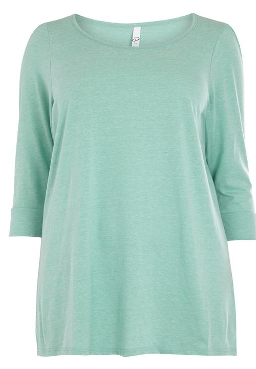 EVANS - 3/4 Sleeve T-shirt Green