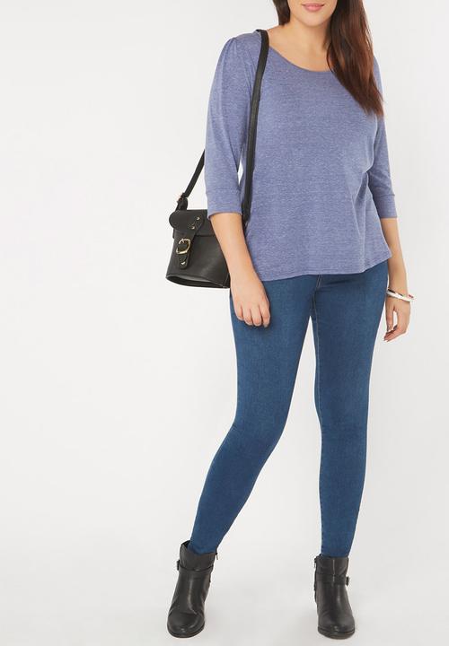 EVANS - Basic Tee Blue