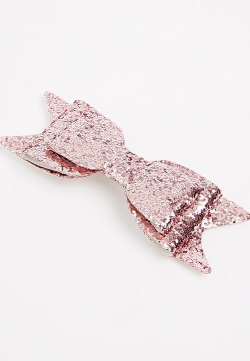 Pop Candy - Bow Clip Pale Pink