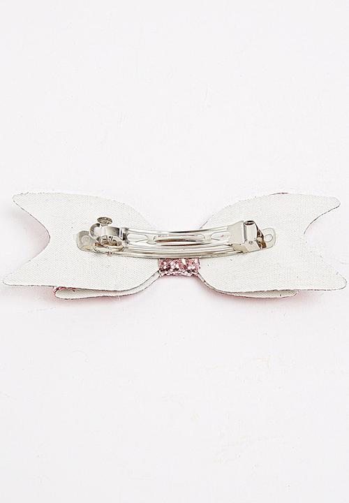 Pop Candy - Bow Clip Pale Pink