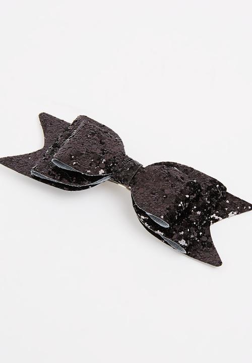 Pop Candy - Bow Clip Black
