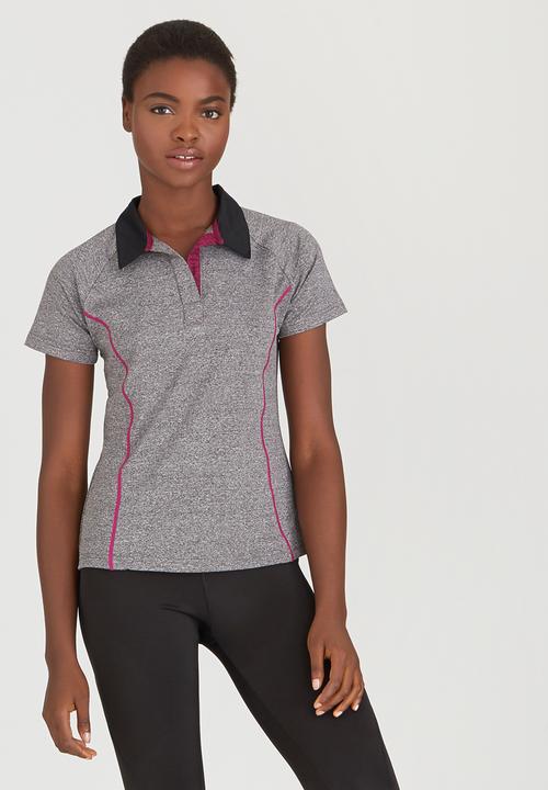 Lithe - Golfer with Contrast Stitching Grey