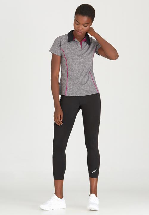 Lithe - Golfer with Contrast Stitching Grey