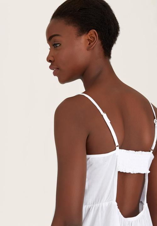 c(inch) - Tiered Cami White