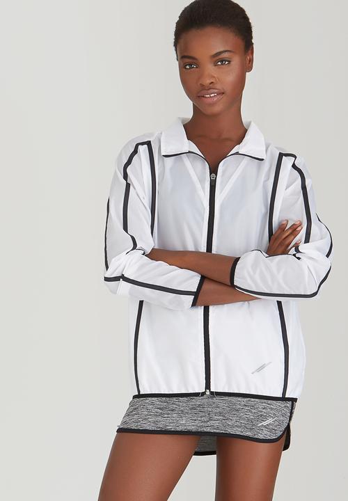Lithe - Zip Through Water-resistant Jacket Black