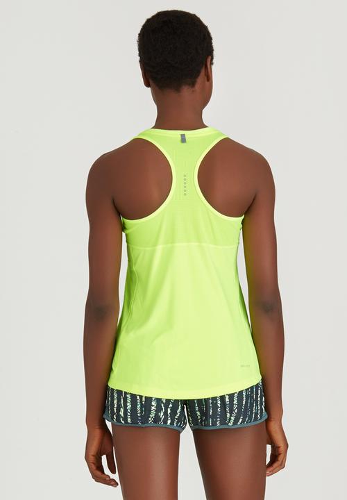 Nike - Nike Running Miler Tank Light Green
