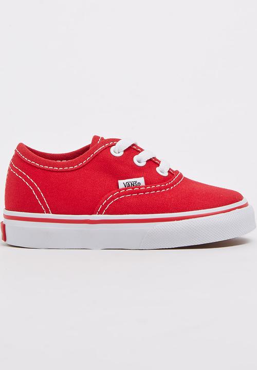 Vans - Authentic Sneaker Red