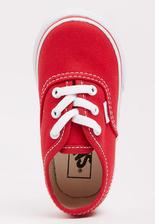 Vans - Authentic Sneaker Red
