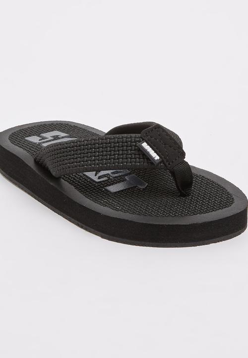 SOVIET - Boys Flip Flops Black
