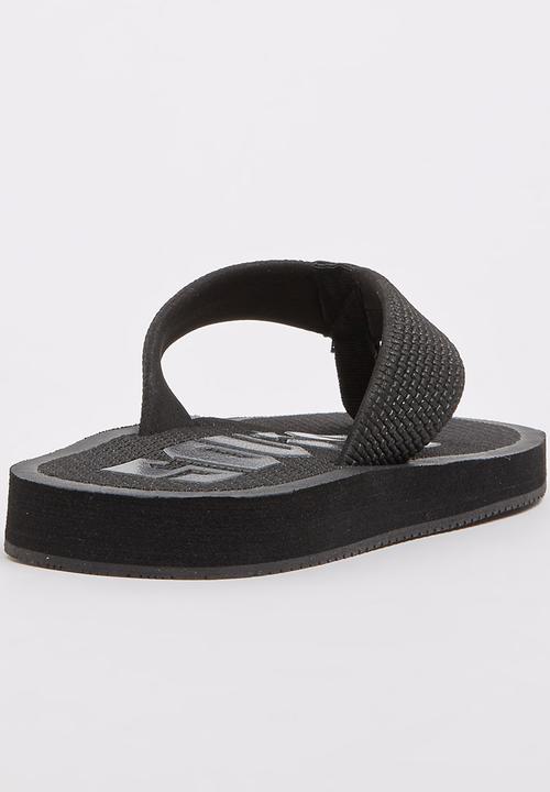 SOVIET - Boys Flip Flops Black