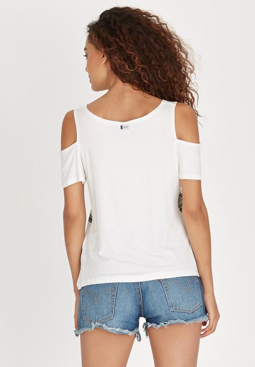 Roxy - Sun Pyramid Tee Milk