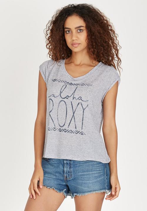 Roxy - Just Go Tee Grey Melange