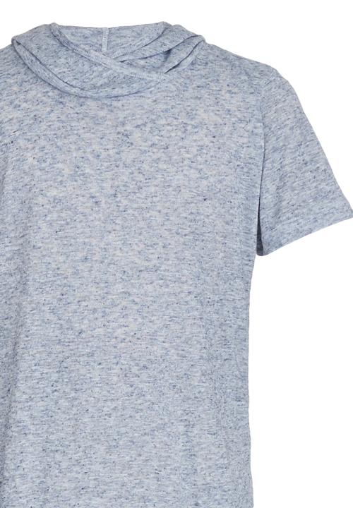 Rebel Republic - Hooded Top Mid Blue